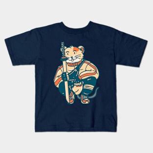 The cute samurai Kids T-Shirt